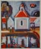 "Plakat: Vor der Kirche" von Josef Kilián auf art24
