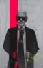 "Carl Lagerfeld" by Shane Bowden on art24