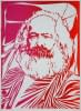 "Karl Marx in Rot" de Hans Binz sur art24