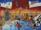 ""Der Rezeptionist vom Exit 13"" von K.Winkler's "Punk Paint Kitchen" auf art24