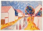 "Wohnhäuser an der Strasse" von Josef Kilián auf art24