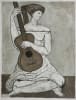 "Giovane con chitarra" de Federico Righi sur art24