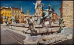 "Neptun Brunnen. Florenz" de Rudolf Häsler sur art24