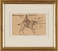 "Reiterstudie (Postkarte)" by Walther von May on art24