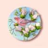 "Rosefinch and Magnolia" von Anna Burger auf art24