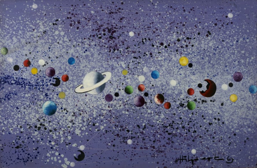 Foto 1 des Kunstwerks "Weltall" von Maximilian Hilpert auf art24