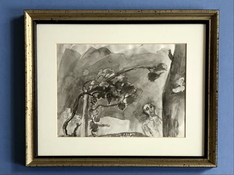Image 1 of the artwork "Lugasban/Das Boskett" by János Giczy on art24