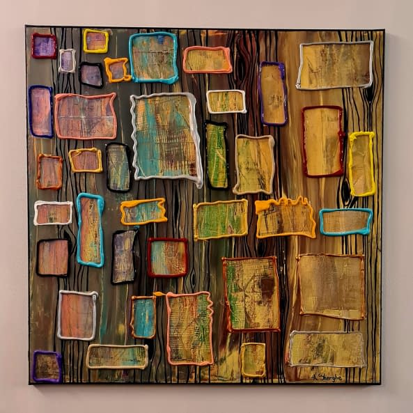 Foto 1 des Kunstwerks "Backyard" von A.Gherghe auf art24