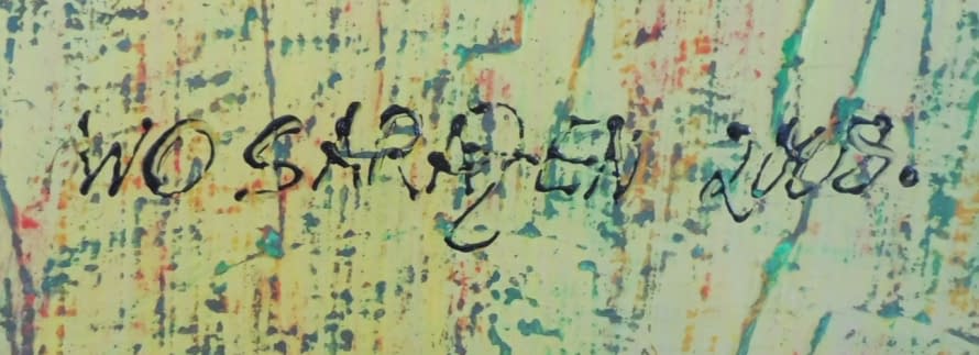 Image 1 of the artwork "Knopfkönigin" by Wo Sarazen on art24