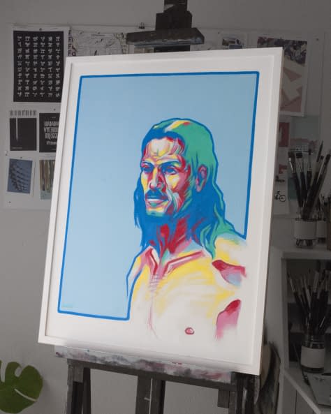 Photo 1 de l'œuvre "Il fiorentino" par Tobias Leuenberger sur art24