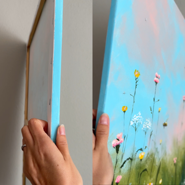 Photo 1 de l'œuvre "Wiese und Abendsonne" par Ivonne Wild sur art24