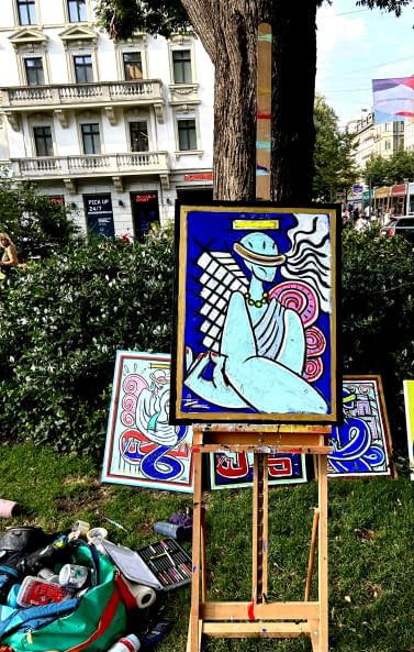Foto 1 des Kunstwerks ""MOTION EXPRESS" NR.103" von CAN OZAN CAGLI auf art24