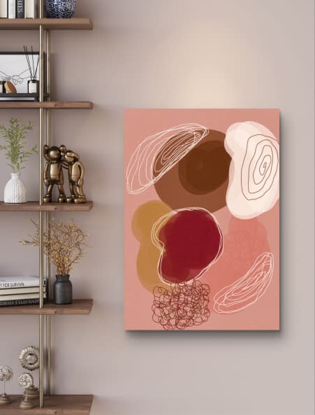 Image 1 of the artwork "Erdfarbene Harmonie" by Nomi Morina on art24