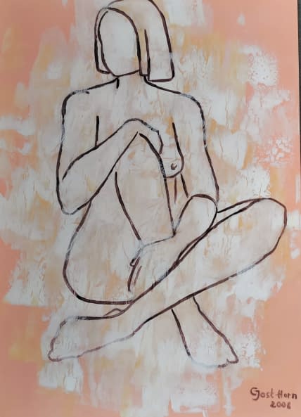 Foto 1 des Kunstwerks "Frauen Akt Nr. I" von Christine Jost auf art24