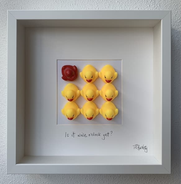 Foto 1 des Kunstwerks "Is it wine o'clock yet ?" von T P Hardisty auf art24