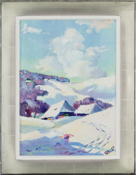 Image 1 of the artwork "Winterlandschaft" by Artist Wanted on art24