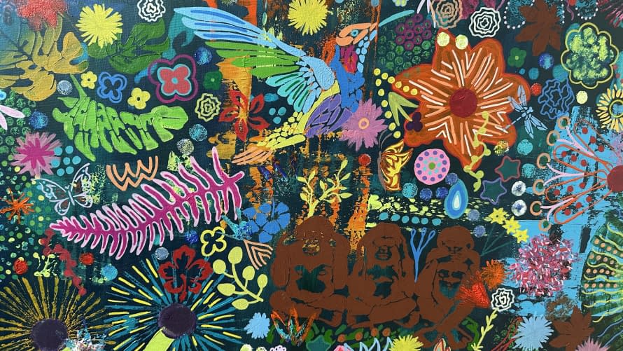Image 1 of the artwork "Botanic Cosmos" by PamKes on art24