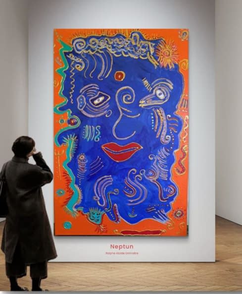 Photo 1 de l'œuvre "Neptun" par Rolphe Alcide Grimaître sur art24