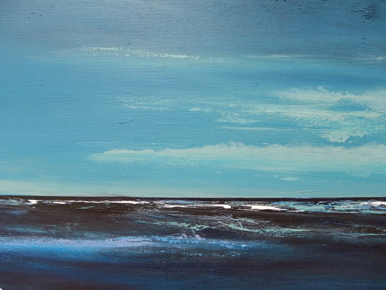 Image 1 of the artwork "Stürmische Klarheit" by Stefanie Theiler ART on art24