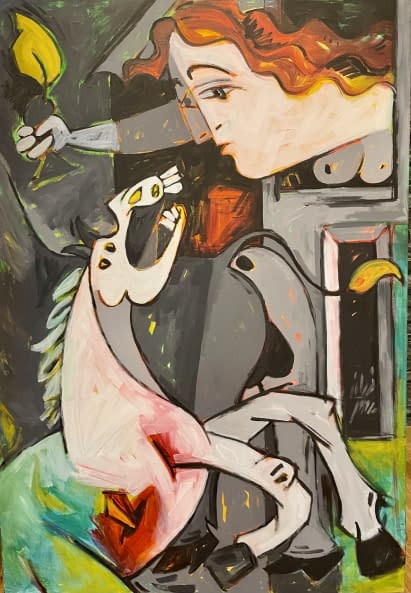 Foto 1 des Kunstwerks "Frau, leben, Freiheit" von Ravesh auf art24