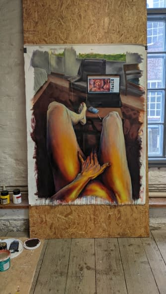 Foto 1 des Kunstwerks "Habit" von Oleksandra Voronina auf art24