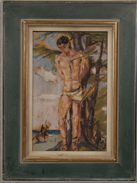 Image 1 of the artwork "Der heilige Sebastian" by Filippo De Pisis on art24