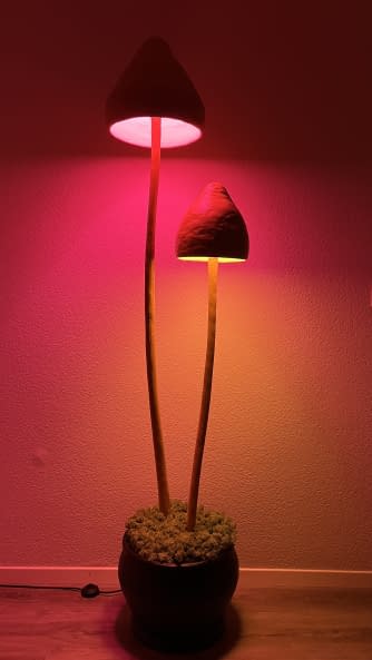 Photo 1 de l'œuvre "Shroom Lamp" par jkbmlck sur art24