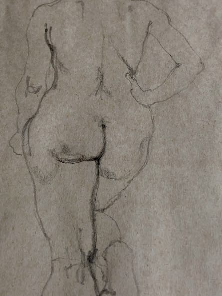 Image 1 of the artwork "Akt/Akt" by Ruttkay Sándor on art24