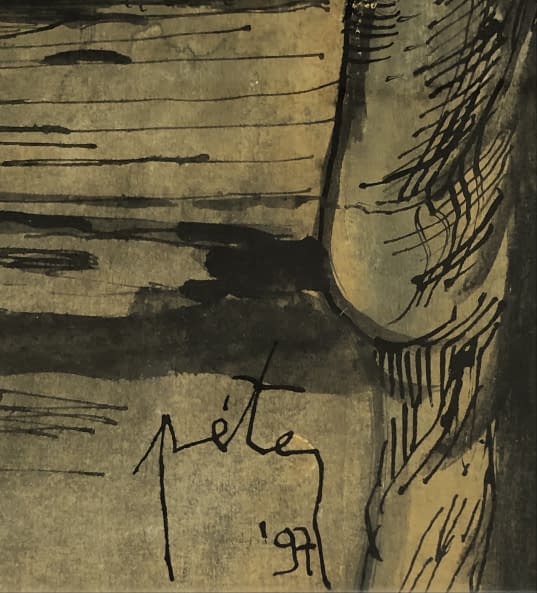 Image 1 of the artwork "Vándor/Wanderer" by Farkas Tankó on art24