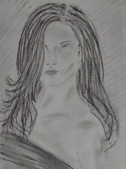 Foto 1 des Kunstwerks "Frau von der Seite" von Bernd Kotz auf art24