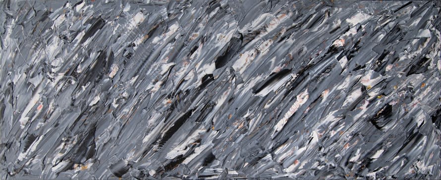 Foto 1 des Kunstwerks "Wolkenbruch (Alu)" von Roli auf art24