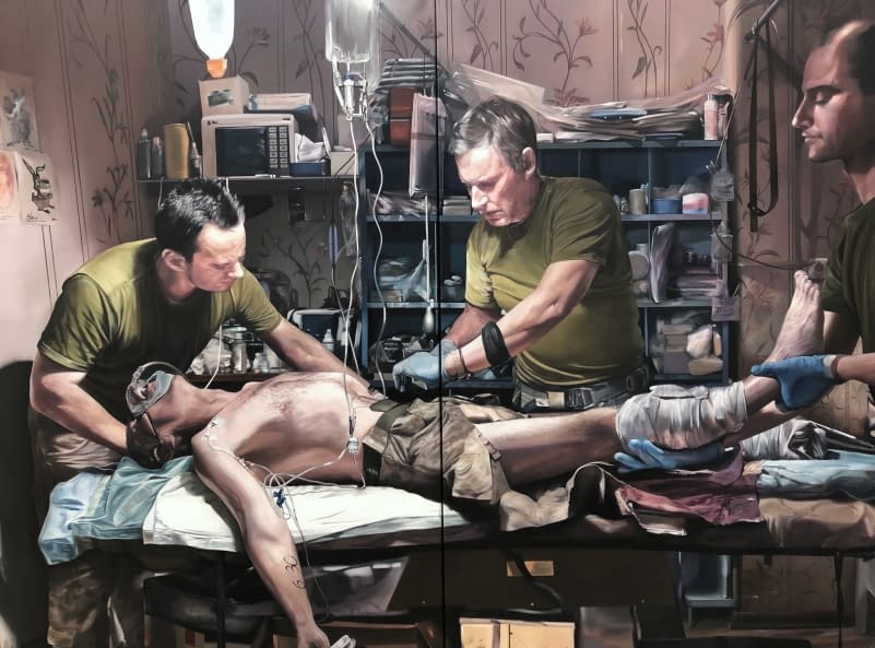 Foto 1 des Kunstwerks "Resuscitation April - Portrait to Diego Herrera Carcedo" von Paul Jelinek auf art24