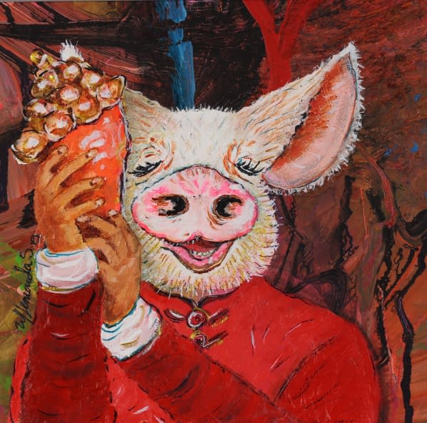 Image 1 of the artwork "Chinesicher Kalender" by Maria Fernanda Schulz on art24