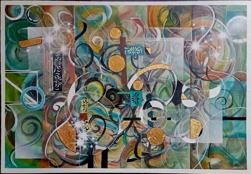 Foto 1 des Kunstwerks "Verirrte Logik" von D.Rei auf art24