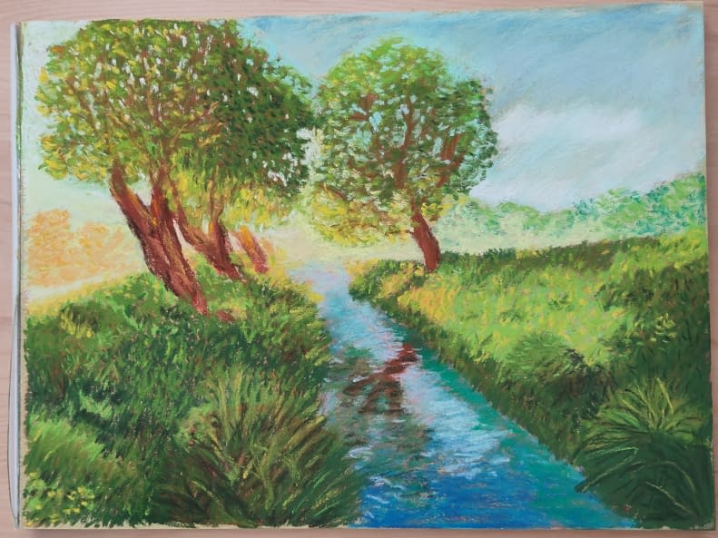 Photo 1 de l'œuvre "Spring Morning in Beverley Brook" par Alexia Vernier sur art24