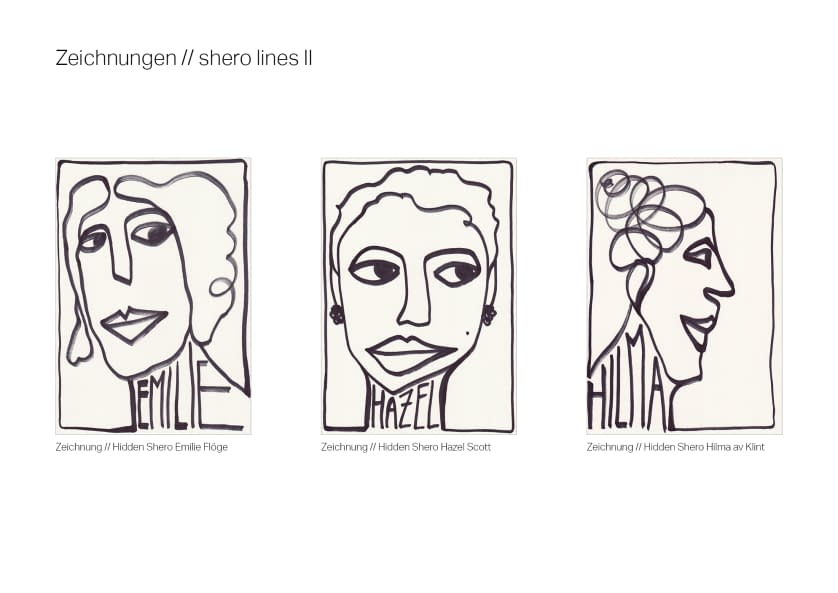 Image 1 of the artwork "HIDDEN SHEROES" by Ellinor Amini on art24