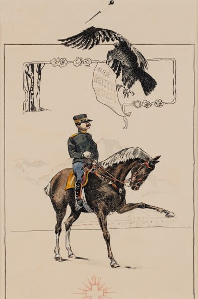 Image 1 of the artwork "Reiterstudie" by Walther von May on art24