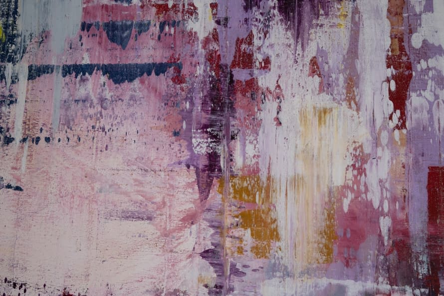 Foto 1 des Kunstwerks "Abstrakte Malerei Freuden 100x70cm" von EliaOmen auf art24