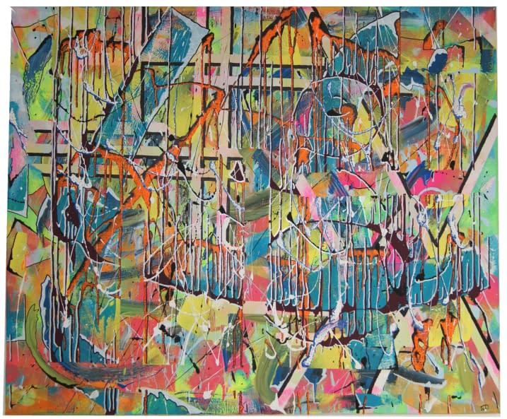Image 1 of the artwork "2024 RUMBLE IM AQUALAND" by Daniel Debbrecht on art24