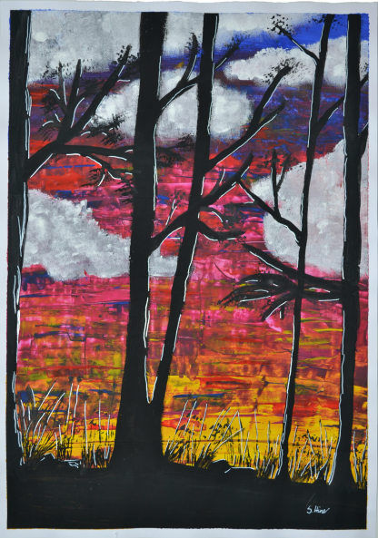 Image 1 of the artwork "idylle" by Sandra Hine on art24