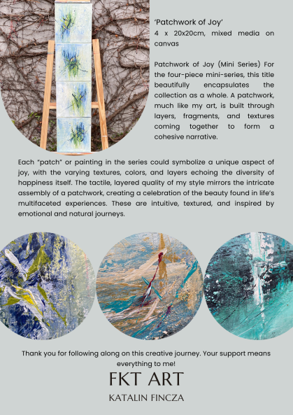 Foto 1 des Kunstwerks "3rd Collection - My Most Joyful Abstract Art Collection" von FKT ART Katalin Fincza auf art24