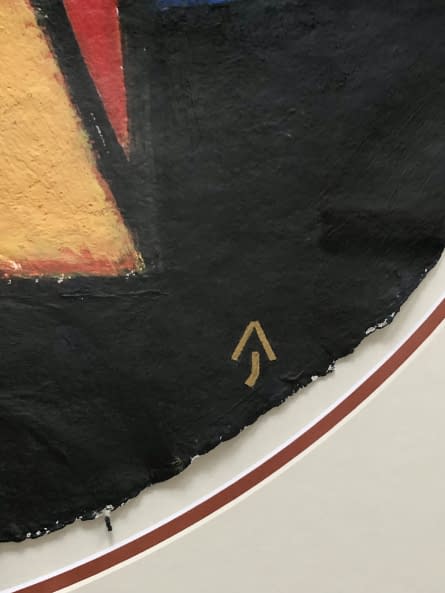 Image 1 of the artwork "Ùtközben (Angyal) /Am Weg (Engel)" by János Aknay on art24