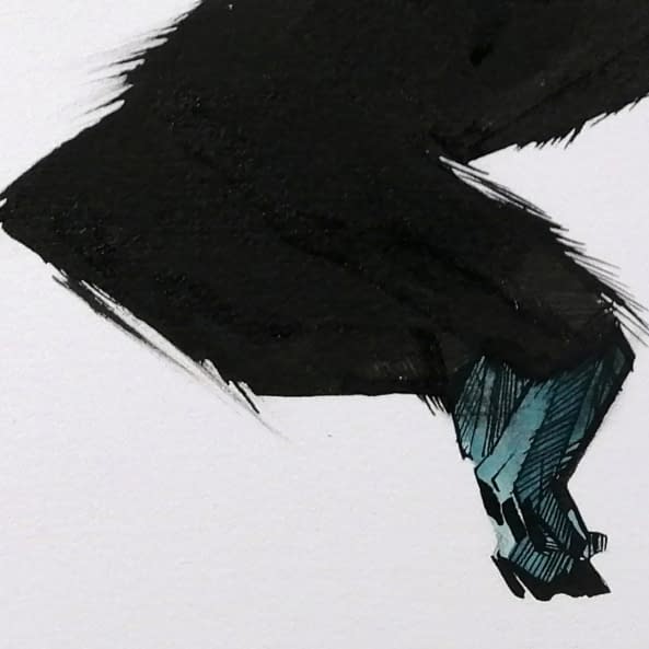 Photo 1 de l'œuvre "gibbon stance" par Rémy Sant sur art24