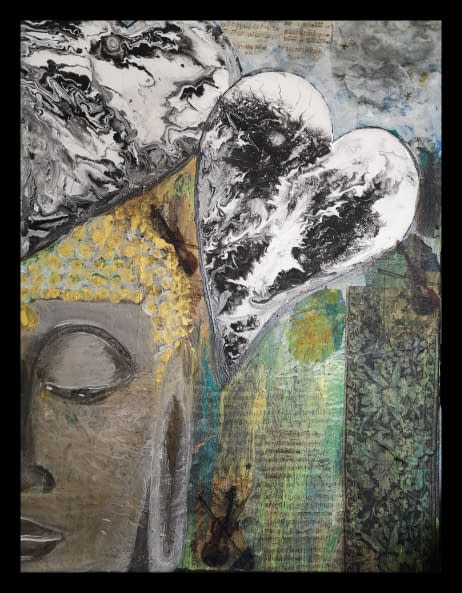 Foto 1 des Kunstwerks "Buddhas Love" von Kalin auf art24