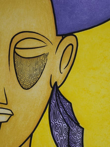 Image 1 of the artwork "Gesicht 1" by Paul Pablo Göttert on art24