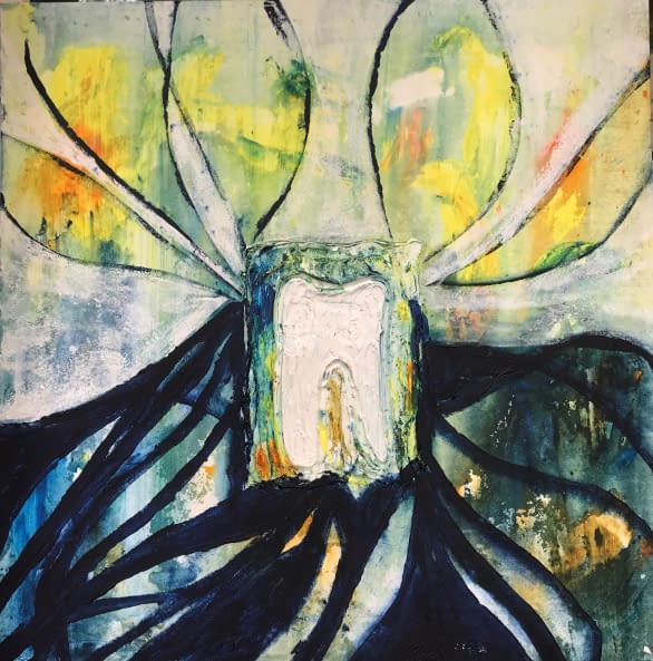 Foto 1 des Kunstwerks "Das Geheimnis der Wurzel" von Christa Baisch auf art24