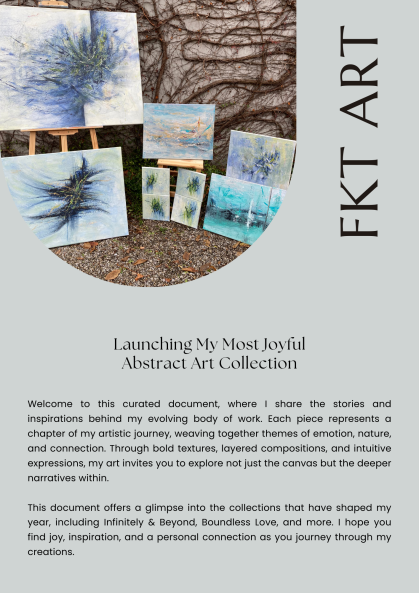 Foto 1 des Kunstwerks "3rd Collection - My Most Joyful Abstract Art Collection" von FKT ART Katalin Fincza auf art24
