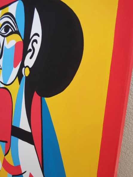 Image 1 of the artwork "Lady in red" by Ellen Art on art24