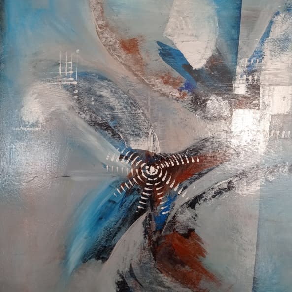 Photo 1 de l'œuvre "Abstraktes Griechenland" par D.Rei sur art24