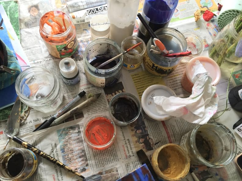 Image 1 of the artwork "Mon atelier, l'ambiance" by Emmanuelle Tenailleau on art24